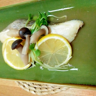 鱈のレモン煮